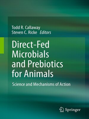 cover image of Direct-Fed Microbials and Prebiotics for Animals
